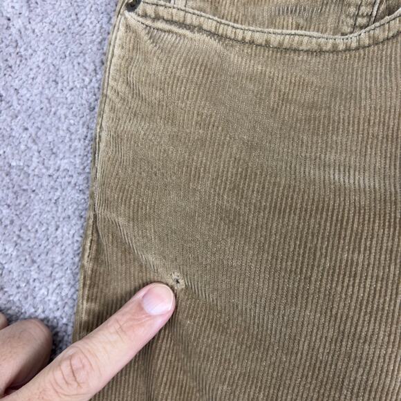 American Eagle Outfitters Corduroy Pants Size 33x31 Brown Preppy Boho Indie - Picture 5 of 6